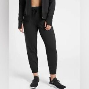Athleta Triumph Classic Black Joggers